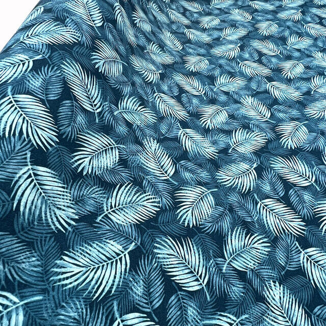 Poplin Print - Maui - Teal