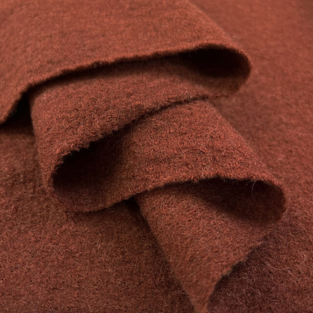 Pure Luxury - Boiled Wool - Hot Rust