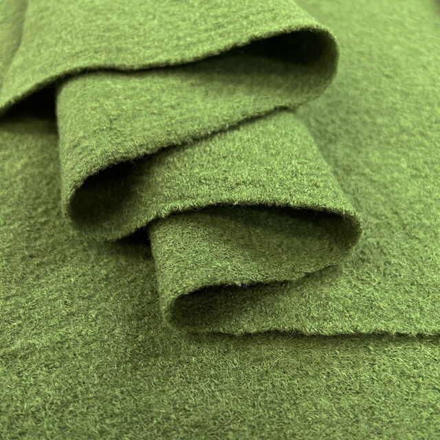 Pure Luxury - Boiled Wool - Vivid Green