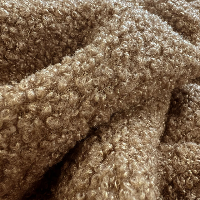 Plain Boucle - Brown