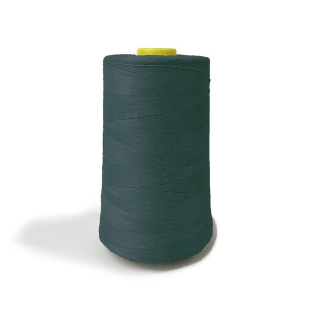 Polyester Overlocking Sewing Machine Thread Cone - Teal (5000m)