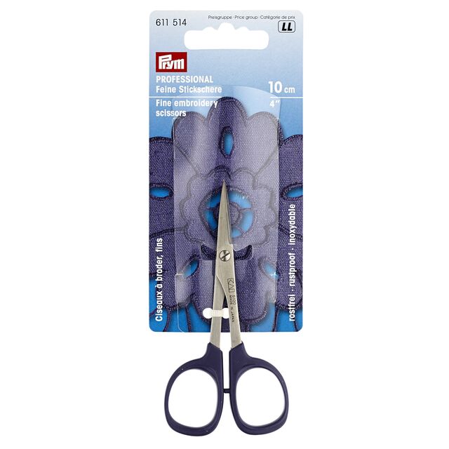 Prym - Professional Embroidery Scissors - Fine (10cm)