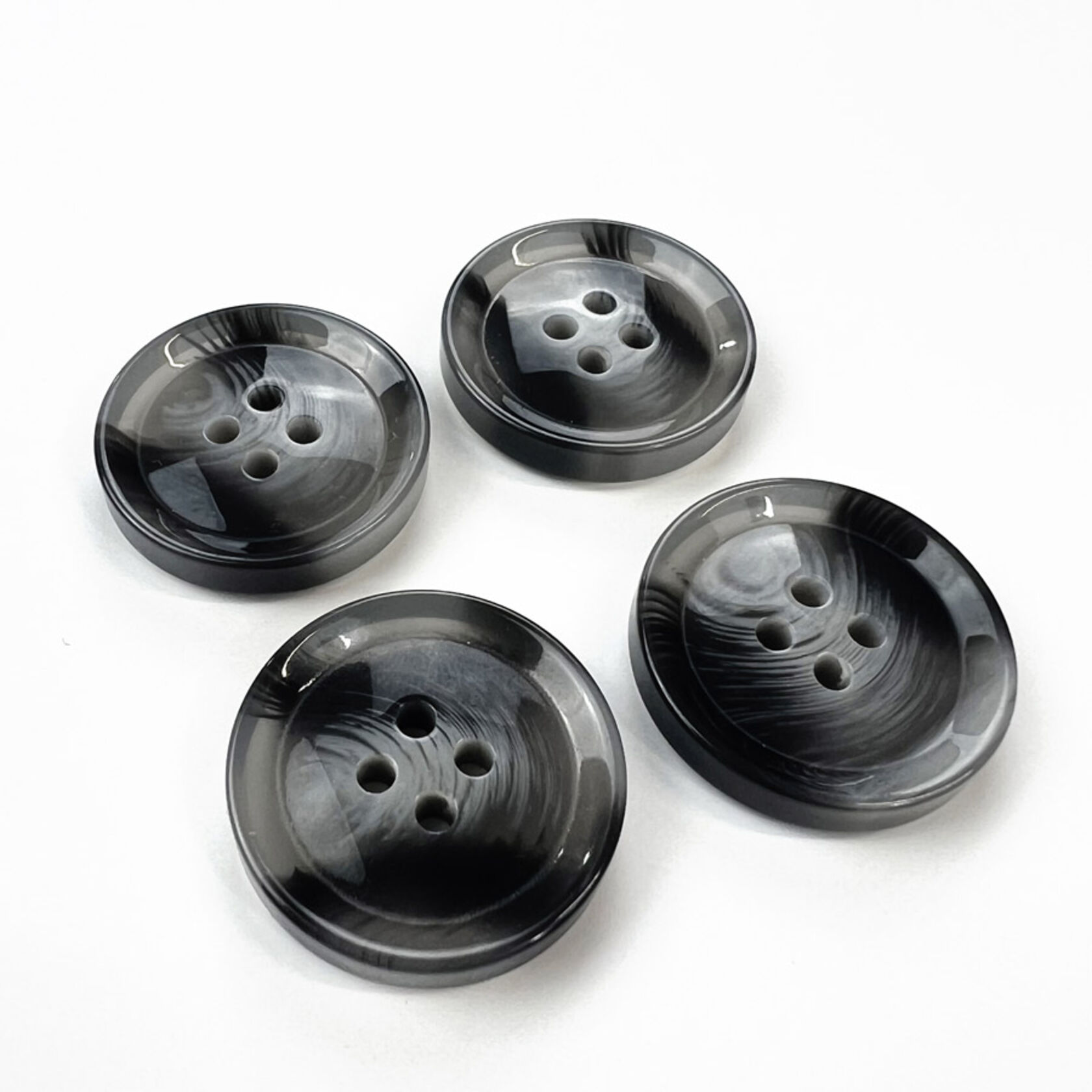 Marble large 4 hole plastic buttons