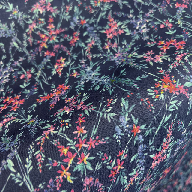 Voyage - Orivietta Topaz Navy Morlich Cotton