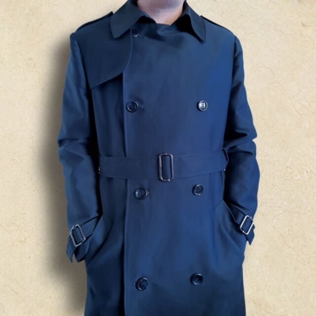 Sarah Smith Navy Coat