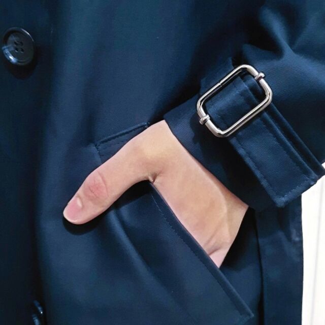 Sarah Smith Navy Coat