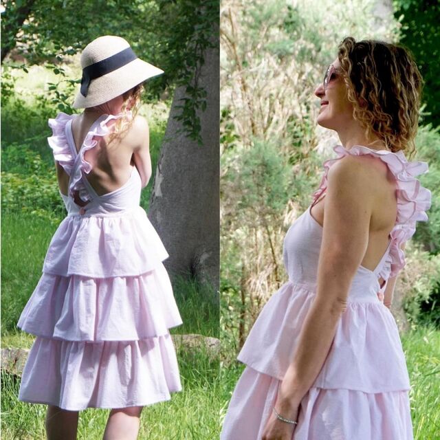 Elisenne - Pink Seersucker