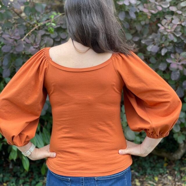 Isabelle Organic Cotton Shirt Back