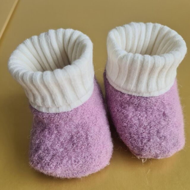 Jill Manley Baby Boots Boiled Wool