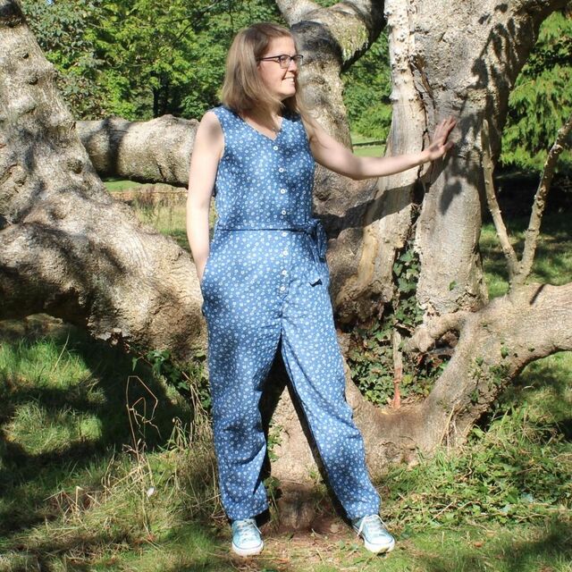 Ruth Denim Jumpsuit