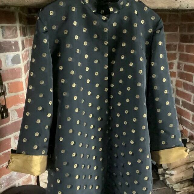 Dress - Usingh Gold Leaf Fabric by Margaret Venning