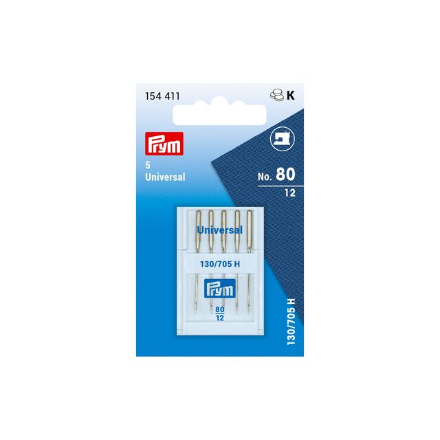Prym - Universal Sewing Machine Needles (No. 80/12)