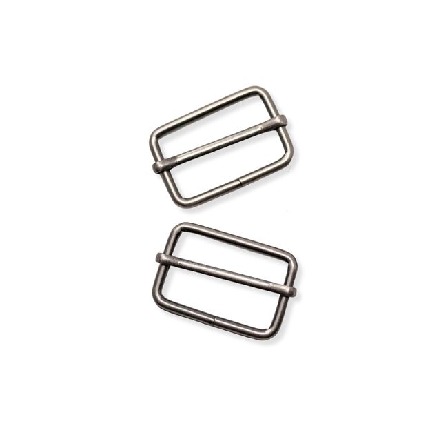 Strap Slider - Gunmetal Grey (32mm)