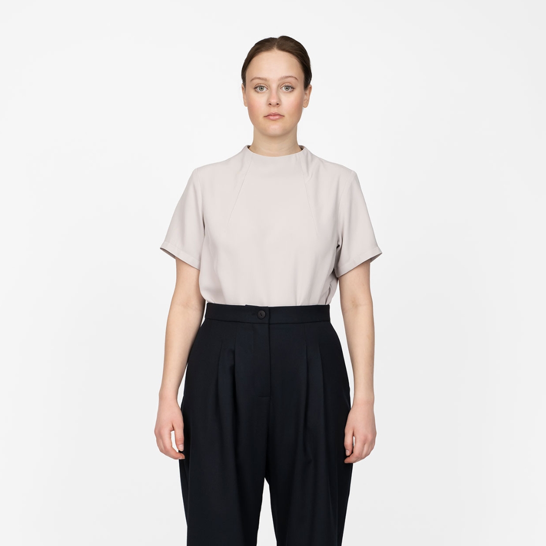 Funnel Neck Top Pattern - The Assembly Line