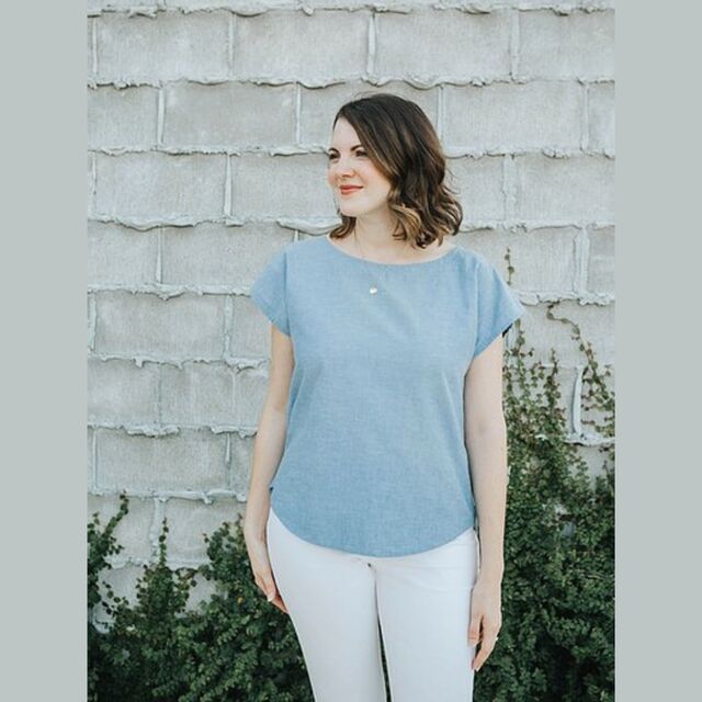 Sew to Grow - Bondi Top Sewing Pattern (Sizes XS-4XL)