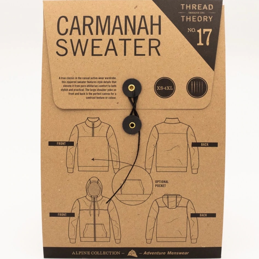 Carmanah Sweater Pattern By Thread Theory Designs (XS-4XL)
