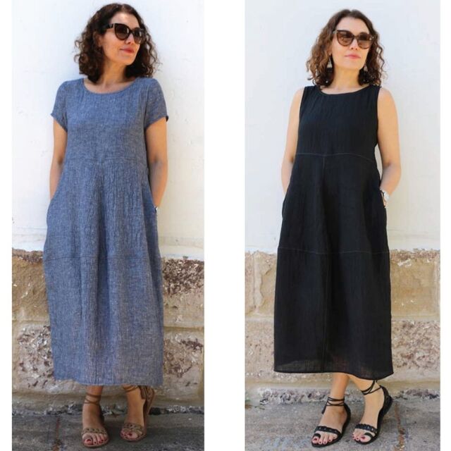 Tessuti - Eva Dress Pattern (UK 18-22)