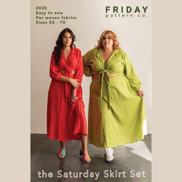 Friday Pattern Company - Saturday Skirt Set Pattern