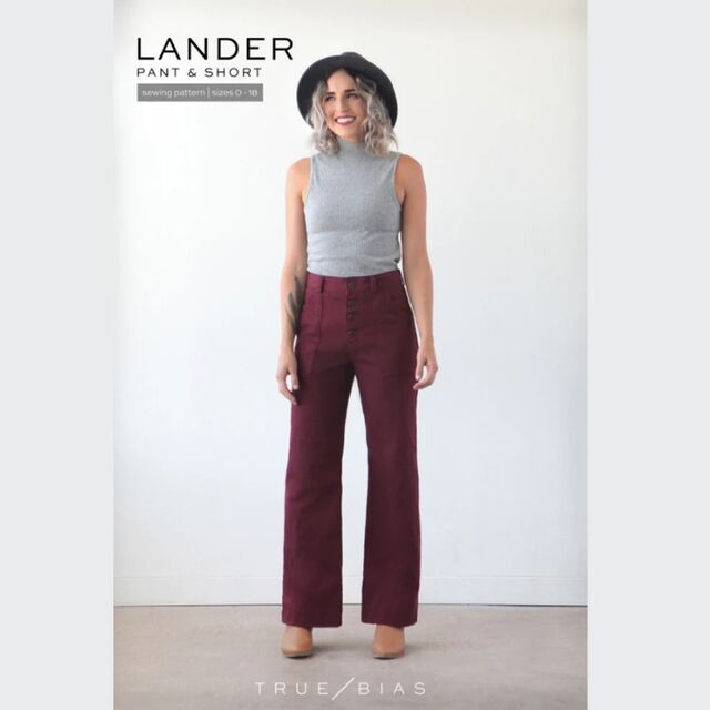 True Bias - Lander Pant & Short Pattern (Sizes 0-18)