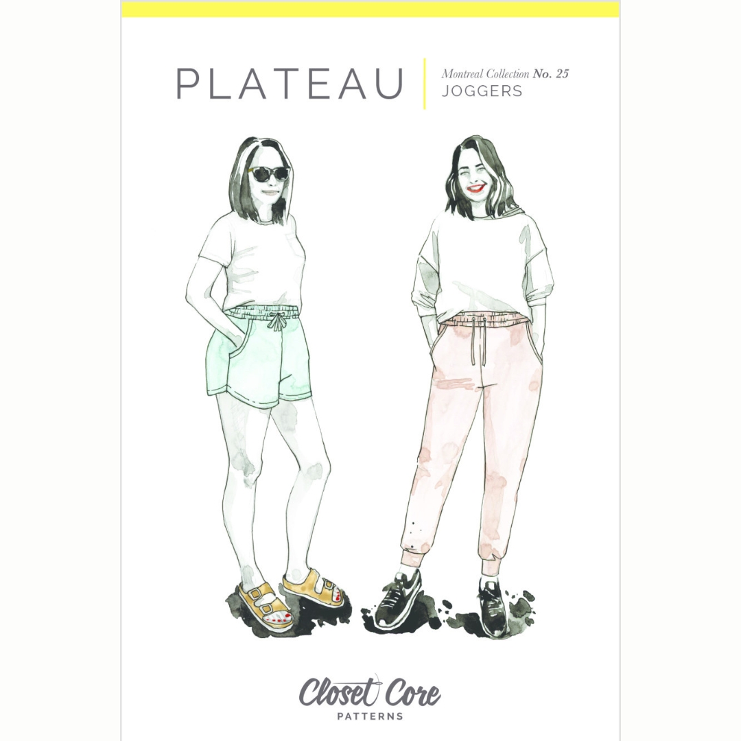 Plateau Joggers Pattern - Closet Core Patterns Plateau Joggers Pattern - Closet Core Patterns