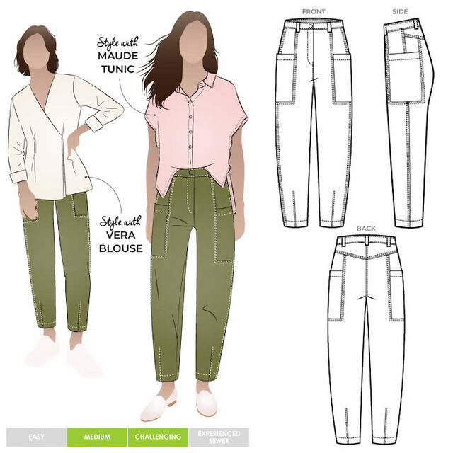 Style Arc - Victor Woven Jean Pattern (UK 4-16)