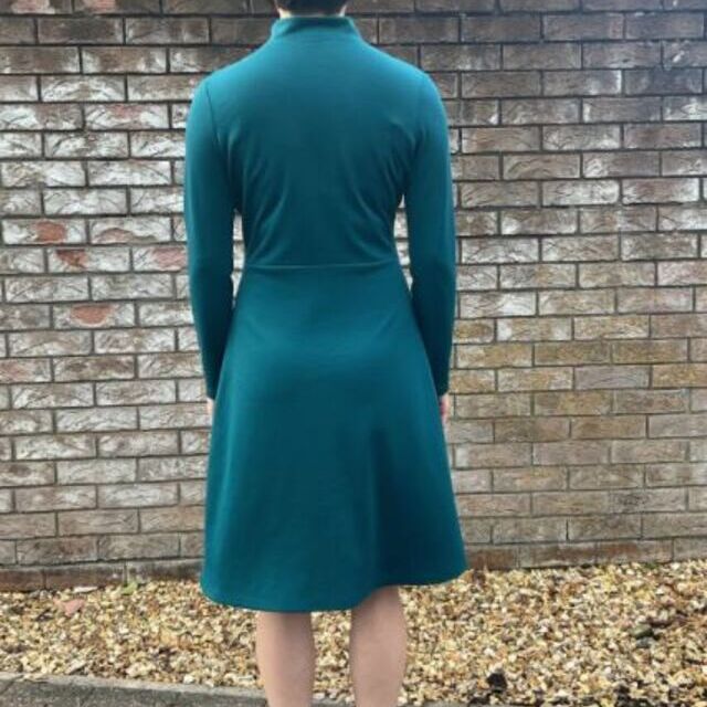 Ponte Rome- teal fabric by ming makes- instragam