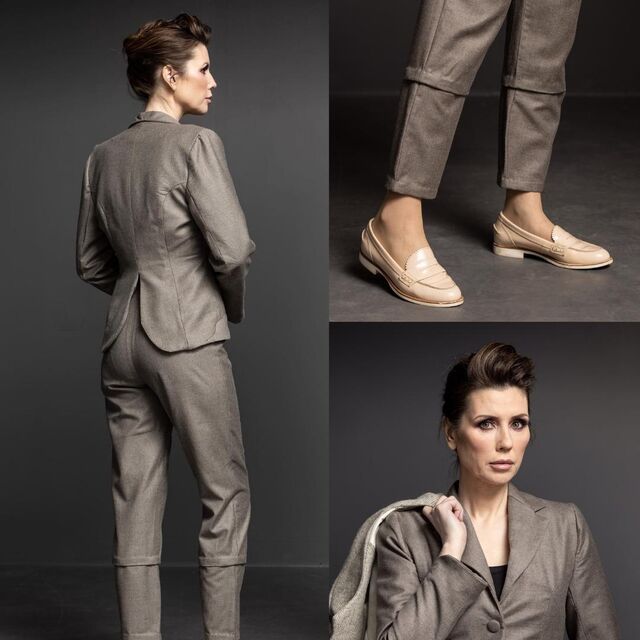 Womnen Suit- using suiting fabric