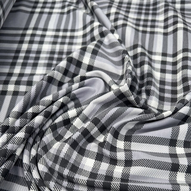 Stof Avalana Jersey - Checkmate