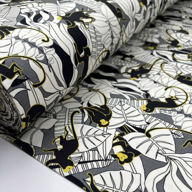 Stof Avalana Jersey - Monkeying Around