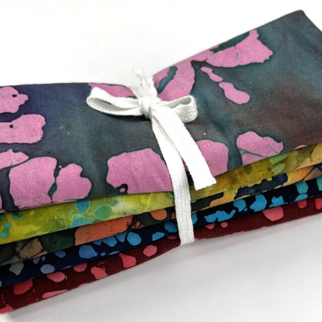 Batik Fabric Fat Quarter - Pack 1