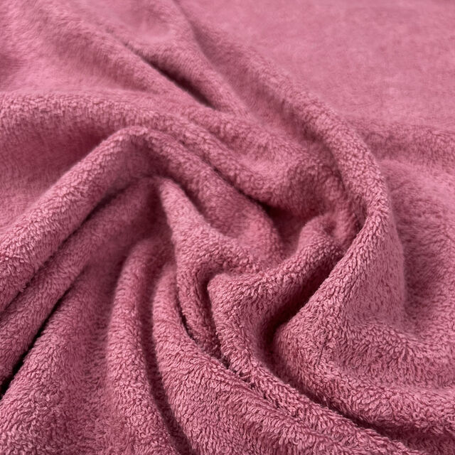 Double Sided Terry Towelling - Pink