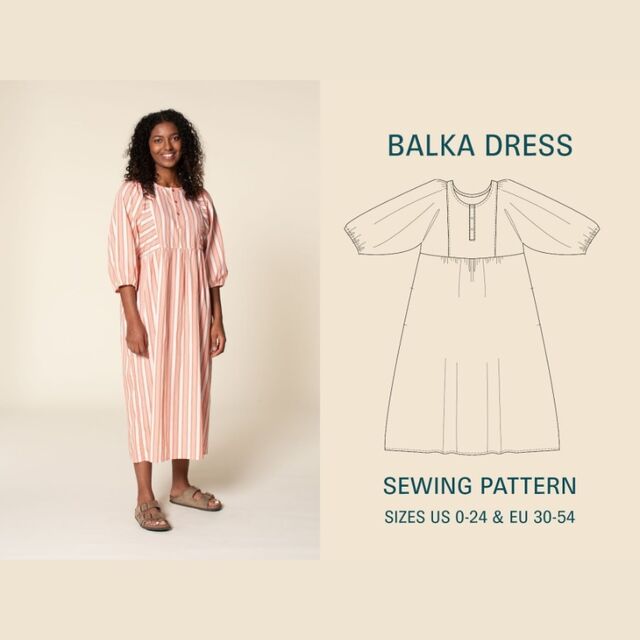 Wardrobe by Me - Balka Dress & Blouse Pattern