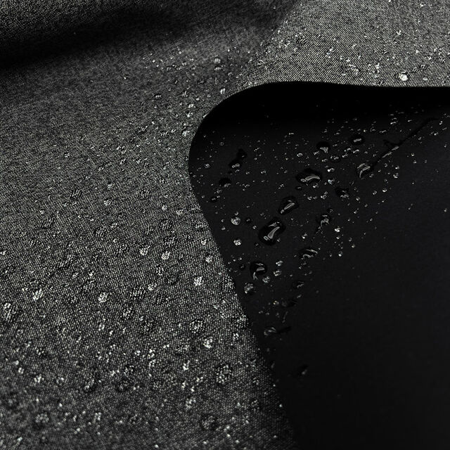 Bonded Wool Cotton - Grey Marl