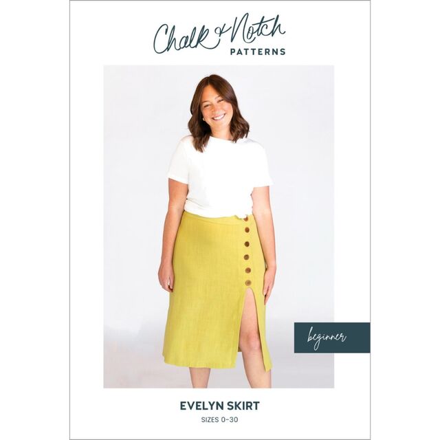 Chalk & Notch - Evelyn Skirt Sewing Pattern