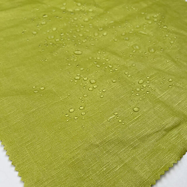 Water Resistant Linen - Lime