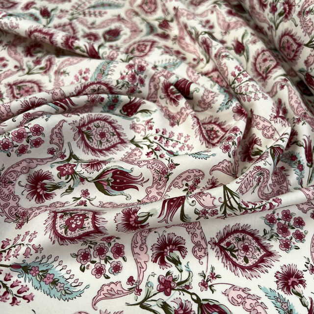 Remnant - Pima Cotton Lawn - Raj - Pink (1m)