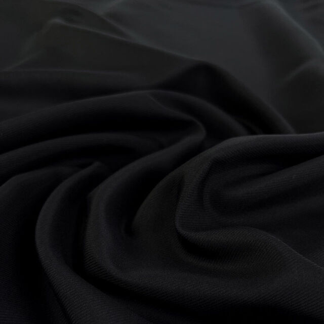Twill Lining - Black