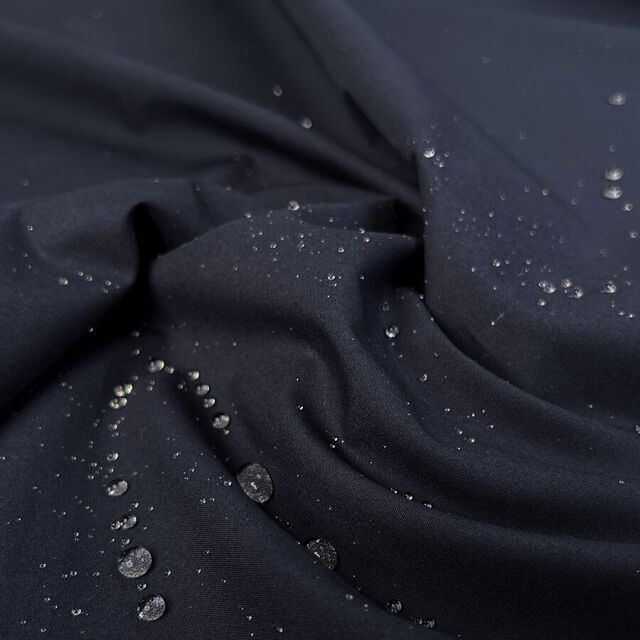 Remnant - Water Resistant Cotton Cambric 6oz - Midnight (1.75m)