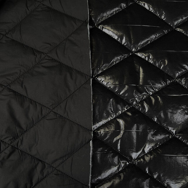 Foil Quilting - Black