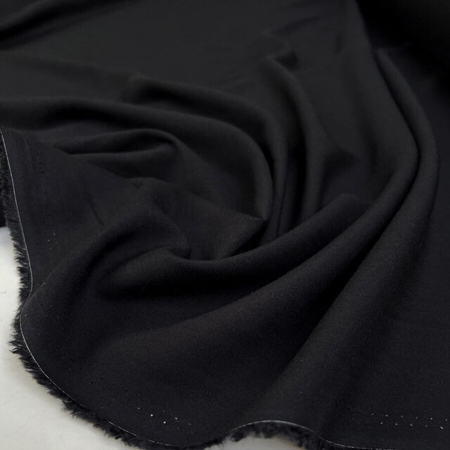 Viscose Voile - Black