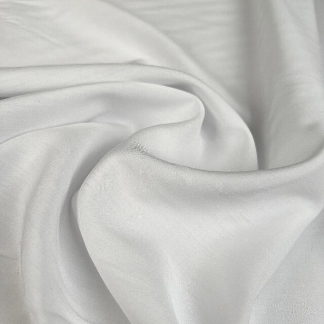 Viscose Voile - White