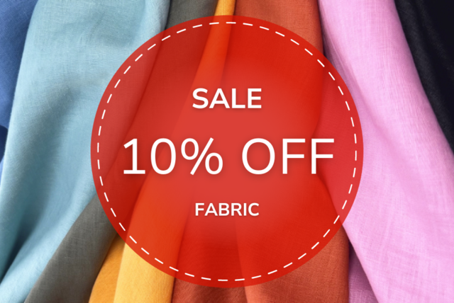 Fabric Sale 10% Off