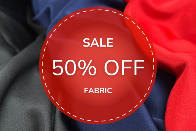 Fabric Sale 50% Off