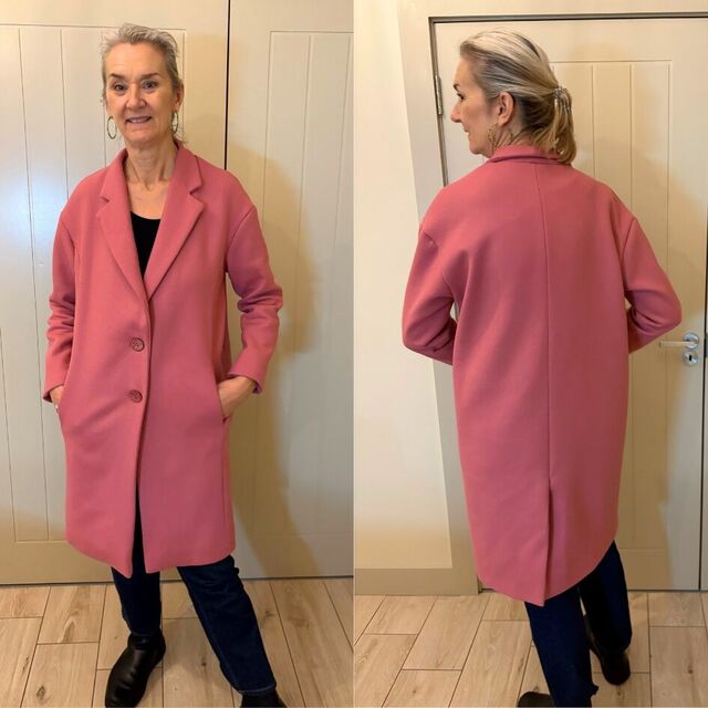 Coat by Lindsay - Fabric - Pink Dream Coating - November 24