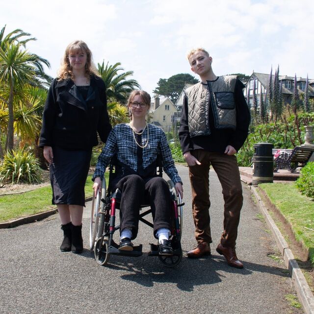 Customer Make's by Tierney - Fabric's - Palermo - Seattle Tweed, Pure Luxury Boiled Wool - Black, Baa Baa - Flecked - June 24