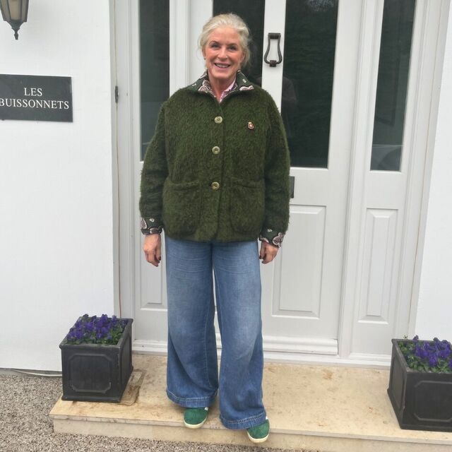 Jacket by Susan - ITA Collection - Mohair - Moss - November 24