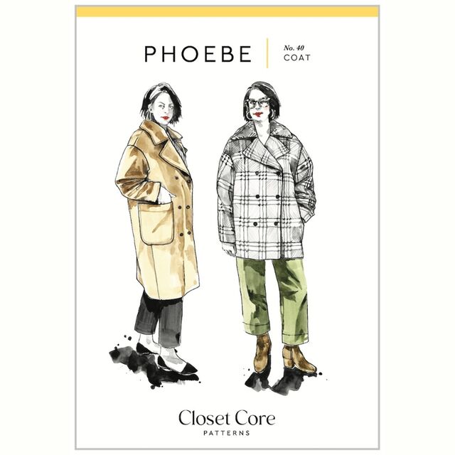 Closet Core Patterns - Phoebe Coat Pattern