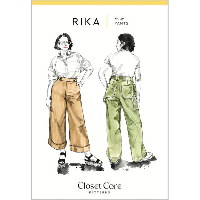 Closet Core Patterns - Rika Pants Sewing Pattern
