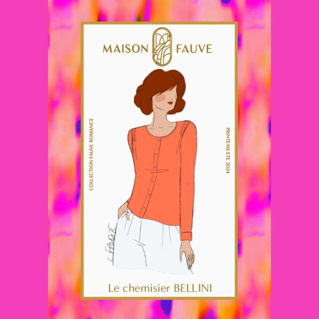Maison Fauve - Bellini Blouse Sewing Pattern