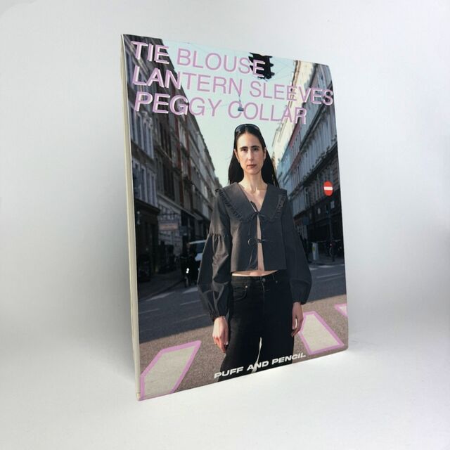 Puff & Pencil - Tie Blouse, Lantern Sleeve & Peggy Collar Pattern